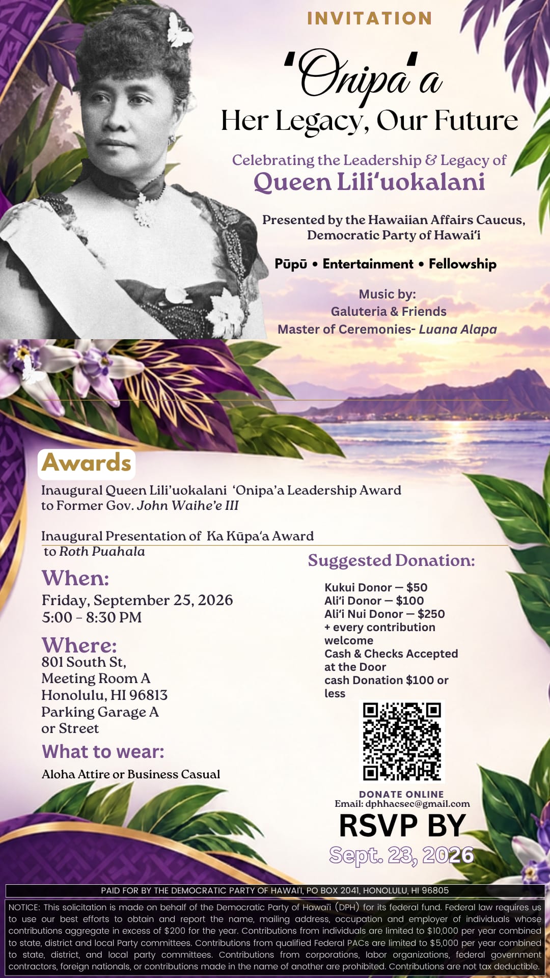 ʻOnipaʻa – Her Legacy, Our Future